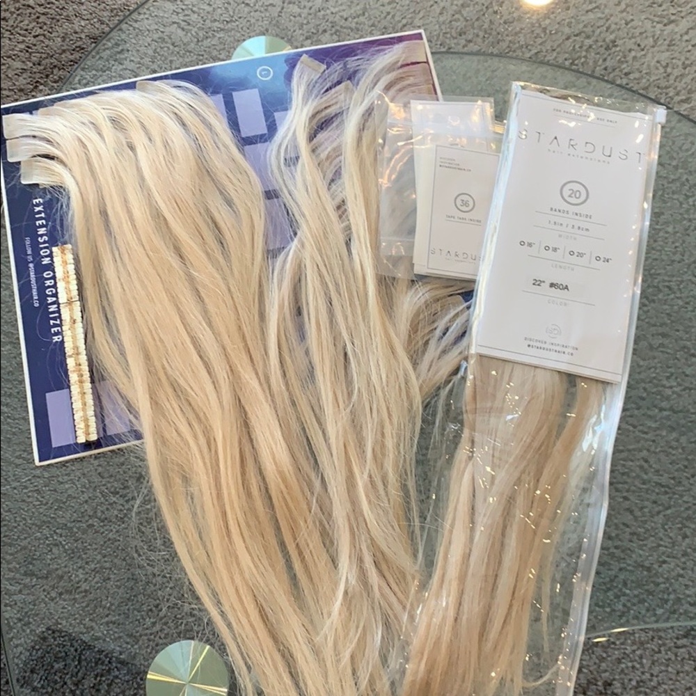 Platinum Hair Extensions